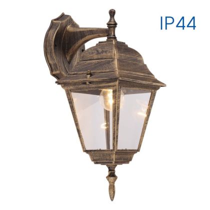 Фенер RIGA WD006 IP44 античен месинг
