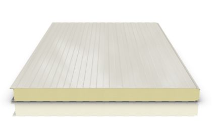 Стенен сандвич панел PU 30mm RAL9002