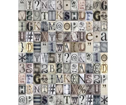 Тапет Typography 53x1000 см