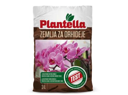 Субстрат специален за орхидеи 3 литра Plantella 