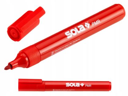 Маркер зидарски червен Sola