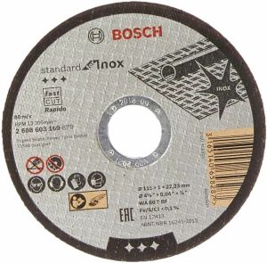Диск 115 х 1 за рязане Inox 