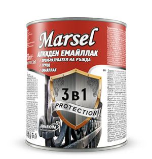 Алкиден емайллак 3в1 Marsel 500мл