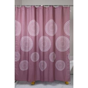 Душ завеса за баня в комплект с кукички 180x200 ICSC 195SC