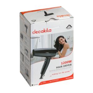 Сешоар за коса DECAKILA черен 1200 W