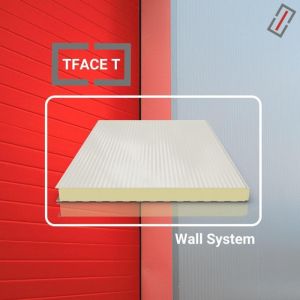 Стенен сандвич панел PU 30mm RAL9002