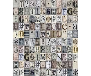 Тапет Typography 53x1000 см