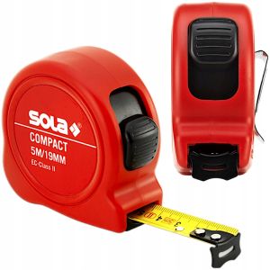 Ролетка пластмасова 5 м Compact  Sola