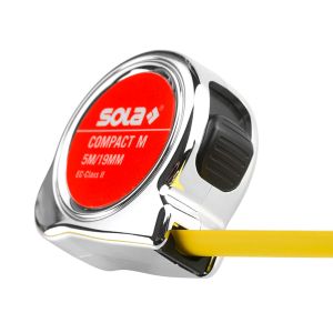 Ролетка хромирана с магнит 5 м COM 5 Sola